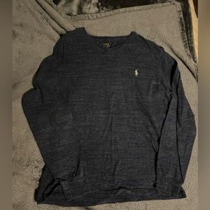 Polo Ralph Lauren Blue Long Sleeve Top